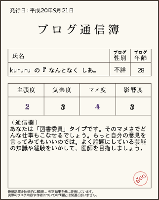 ブログ通信簿 医師を目指しましょう.png